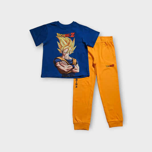 DRAGON BALLS SHORT SLEEVE PAJAMA SET